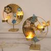 Iron Candle Holder Elegant Butterfly Candle Stand Candlestick Holder for Wedding Dining Tables Decorations
