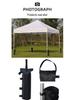 In-Stock Black Oxford Cloth Weighted Sandbag for Outdoor Tent Canopies