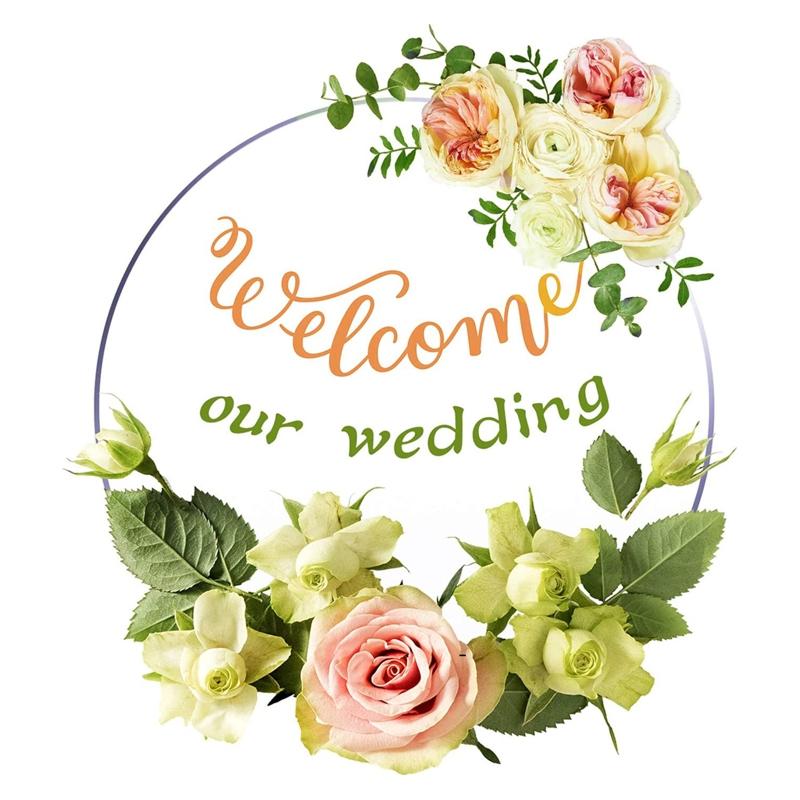 30Pcs Multi Purpose Clear Acrylic Board Blank Round Panel Shatterproof for Wedding Party Signs Display Project