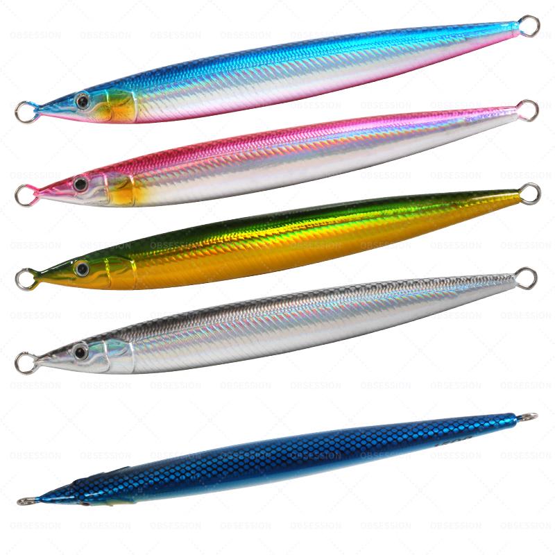 TEASER J87 150g 180g Fast Sink Luminous Boat Fishing Jig Saltwater Tuna Trolling Jigger Bait Jigging Lure