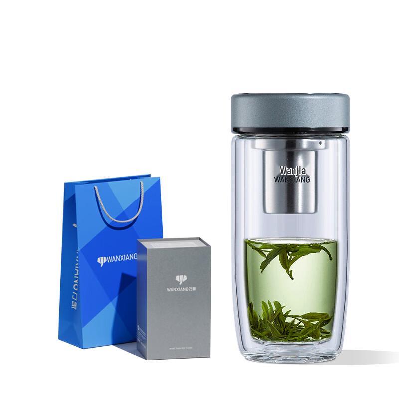 All-Purpose Double-Layer Insulated Glass Tea Cup