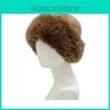 Plush Fisherman Fur Hat Solid Color Thickened  Furry Stylish Winter Warm