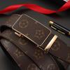 2025 Plum Blossom Buckle Belt - Unisex Retro Gothic Leather Trendy Design