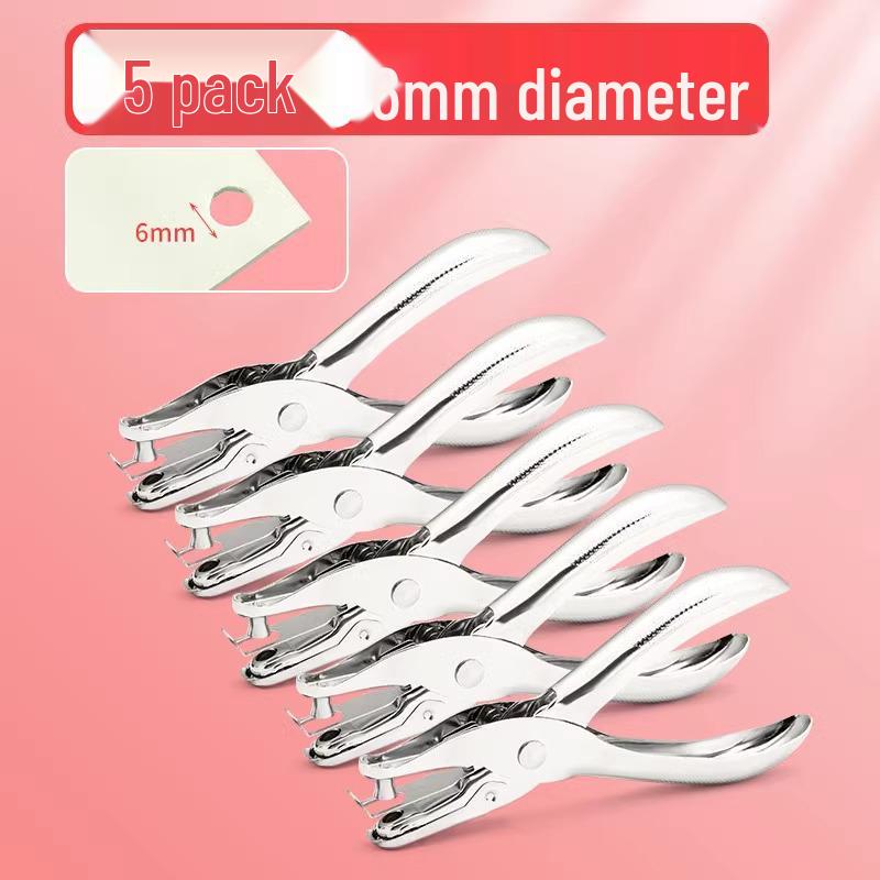 Round Hole Punch for Loose Leaf Binder