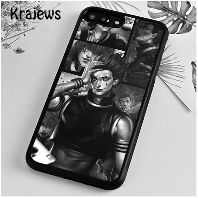 Krajews Hunter X HUNTER Hisoka Carta da Gioco Anime Custodia per Telefono Per iPhone 14 5 6s 7 8 plus 11 12 13 pro X XR XS max Galaxy S21 S22