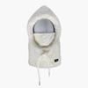 Women's Winter Velvet Balaclava Hat - Windproof Ear Protection for Cycling