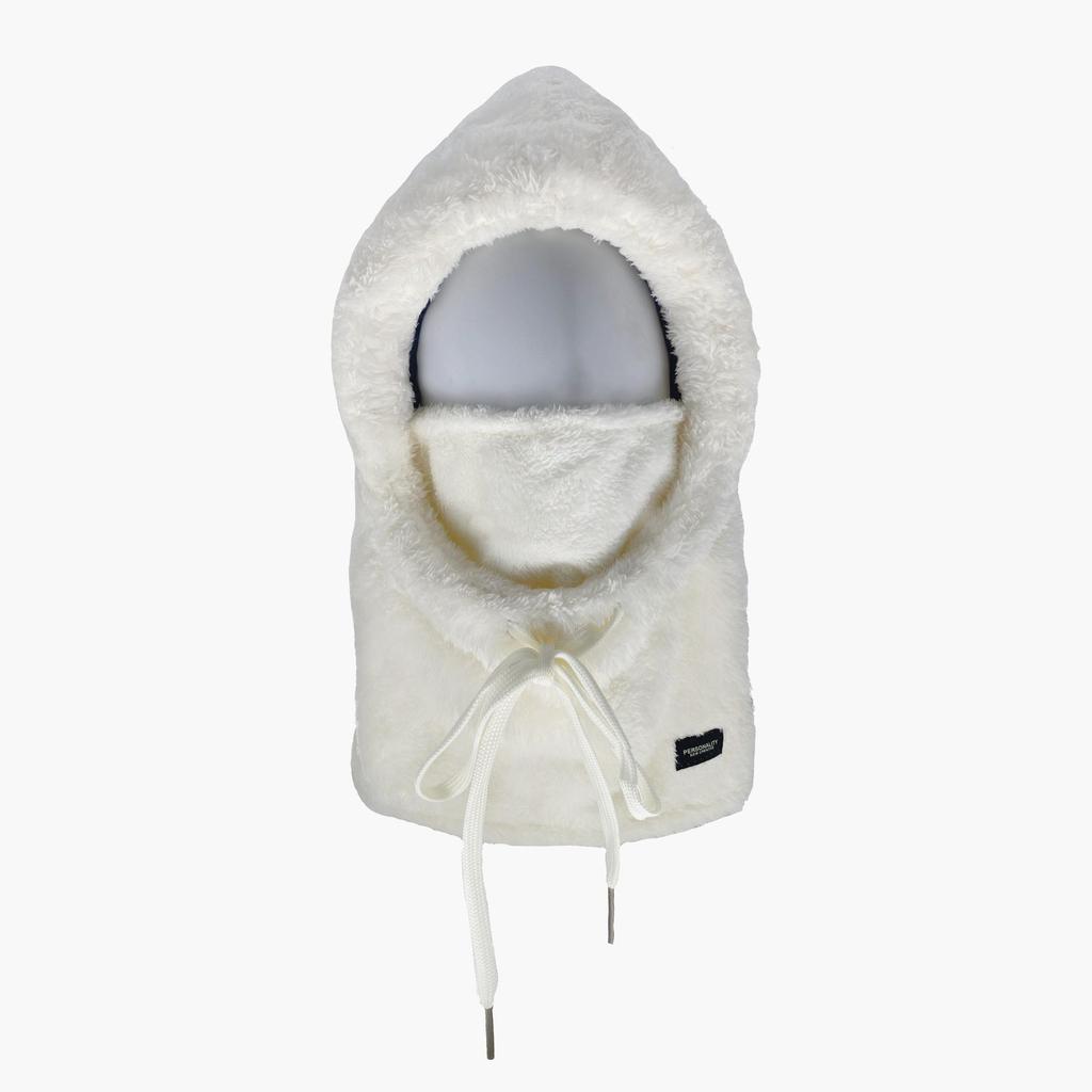 Women's Winter Velvet Balaclava Hat - Windproof Ear Protection for Cycling