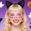 Sweet Style Face Tattoos Waterproof Scrapbook Stickers Realistic Stickers  Holiday Events
