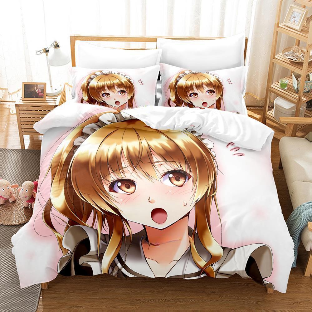 New Remake Our Life! Bedding Set Single Twin Full Queen King Size Bed Set Adult Kid Bedroom Duvet Cover Sets Anime Bed Sheet Set