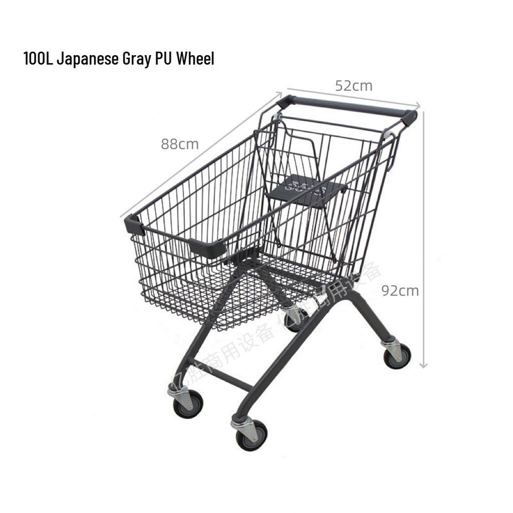 European Shopping Cart for Supermarkets, Malls, and Grocery Stores