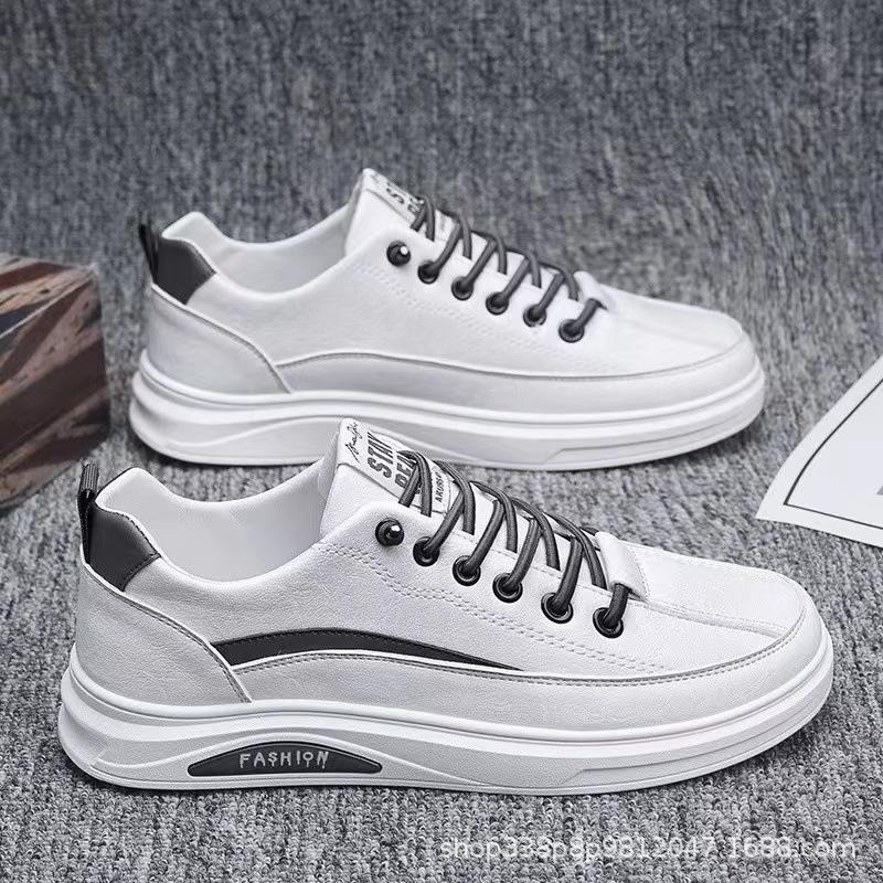 2025 new men's shoes skate shoes spring men's white shoes all-matching fashionable shoes spring and autumn casual shoes men's sneakers