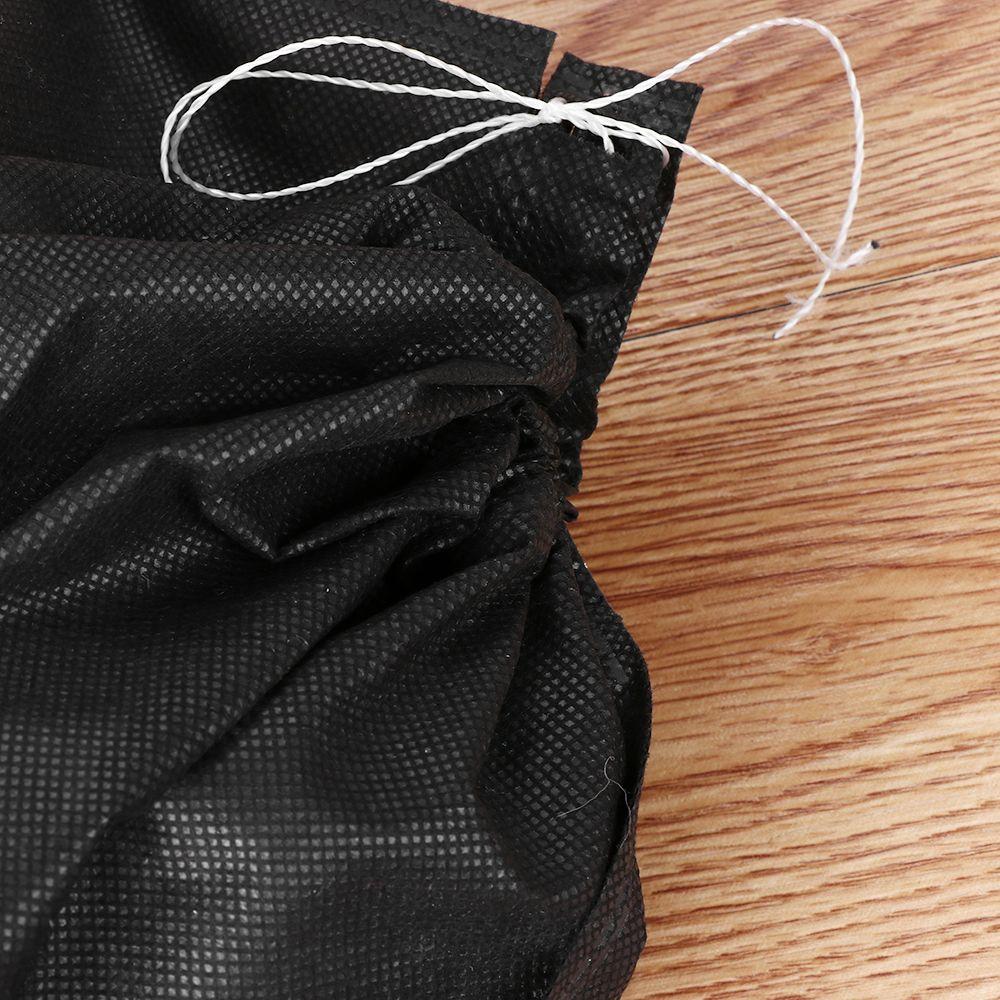 5 ST Resehandväska Non-woven Skyddsfodral Förvaringspåse Skoväska Dragsko