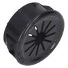 200Pcs Cable Grommets Stable Fixation Fire Resistant Pa66 Insulated Buckle Type Cord Wire Hole Cover Black Inner Hole