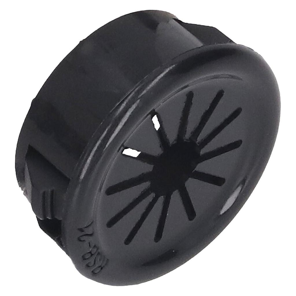 200Pcs Cable Grommets Stable Fixation Fire Resistant Pa66 Insulated Buckle Type Cord Wire Hole Cover Black Inner Hole