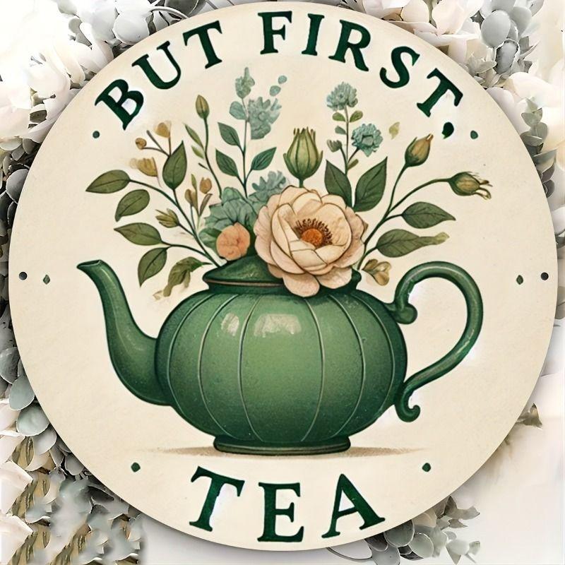 2D Flat Hanging Decorative Metal Sign Hand Painted Art