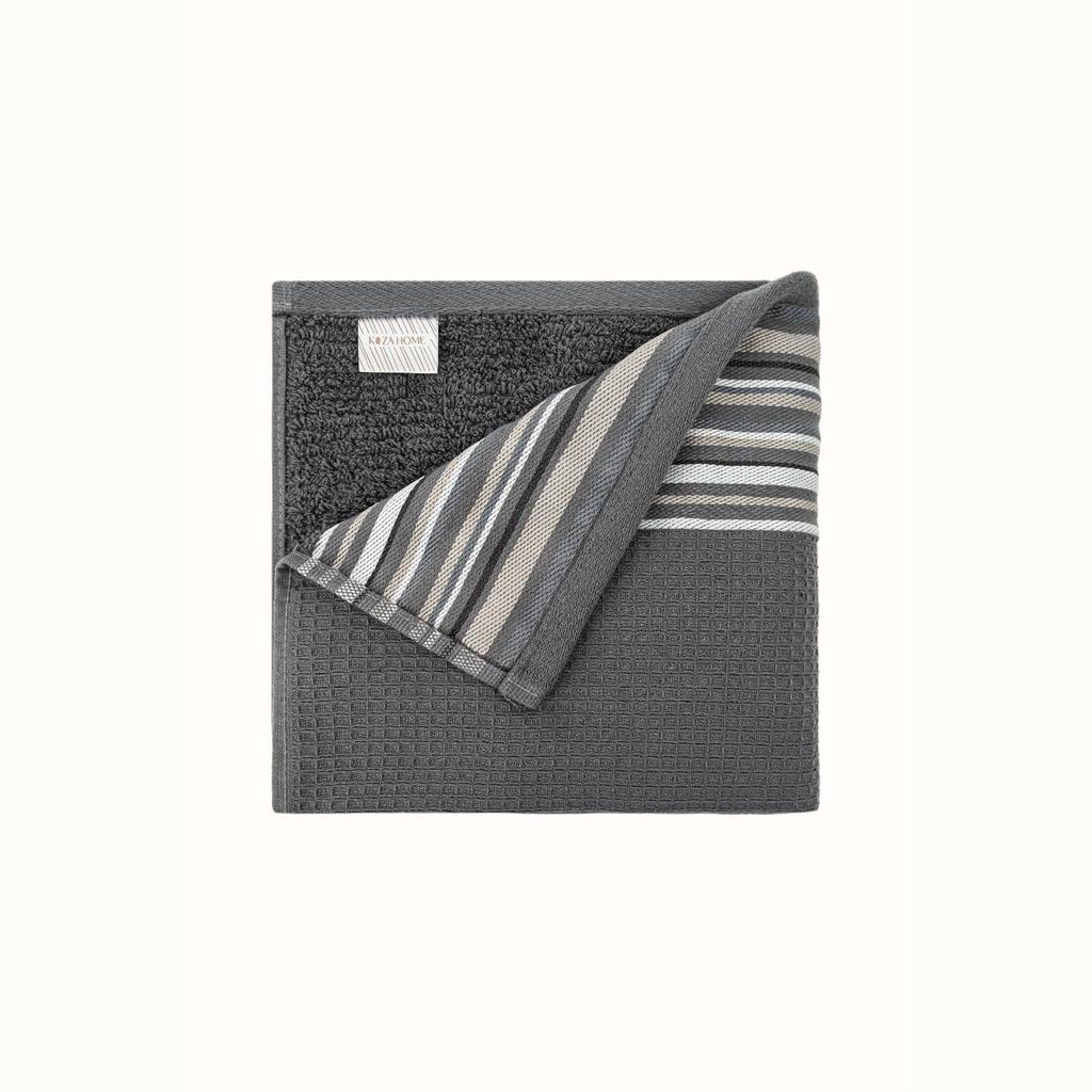 Limira 2 Pieces Gray Towel Set 50x90-70x140 / 50x90-90x150, 100% Cotton, Bath Towel, Hand Towel, Gift for Home, Special Gift for House