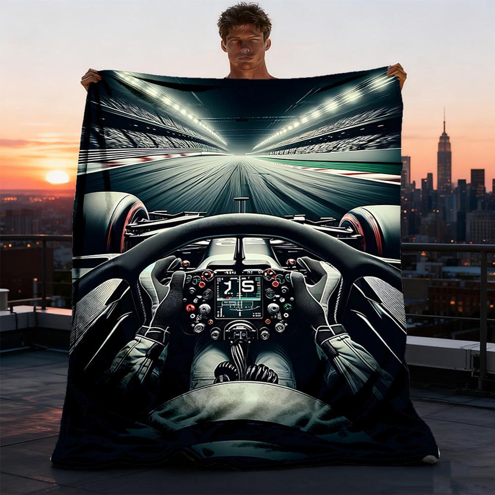 1 Stück Rennwagen Innenraum Druck Außenplane, Leichte Polyester,