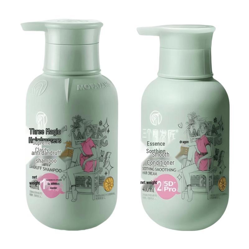 Three Magicians Anti-Dandruff Hair Care Set