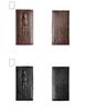 Men's Crocodile Pattern Long Wallet for US Dollar Bills, Customizable for Business Use