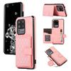 Phone Case for Samsung Galaxy S20 Ultra Card Holder TPU+PU Leather Kickstand Phone Cover