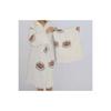 Women's 2 Piece Set Cotton Muslin Multipurpose Kimono and Muslin Peshtemal Multi-Purpose Fine Woven Towel / Pareo / Shawl