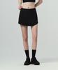 SERGIO TACCHINI W Lightweight Woven Skirt (Black)