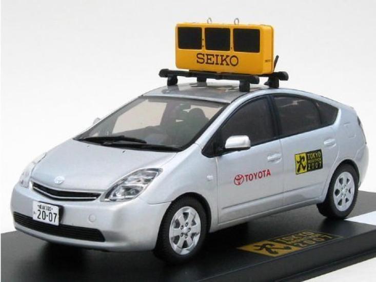 

Toyota Prius 2007 Автомобиль с официальным хронометром Токийского марафона [KYOSYO/Специальный заказ Kyosho] 1/43