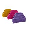 Knitted Cloud Clutch: Popular Woven Textured Makeup Bag