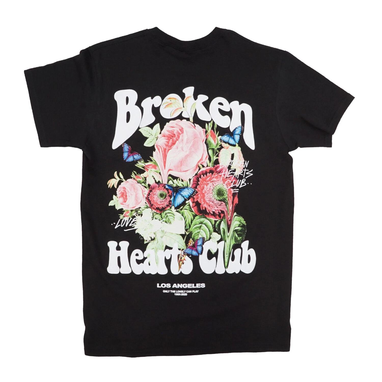 Unisex Adult Casual Graphic FASHION NOVA BROKEN HEARTS CLUB T SHIRT... XL