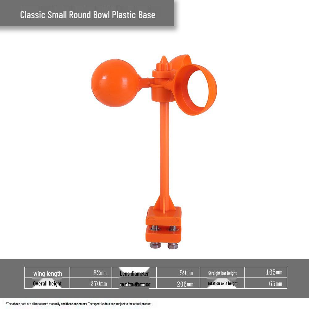 Odblaskowy odstraszacz ptaków zasilany energią słoneczną i wiatrową na farmy zewnętrzne i stawy rybne