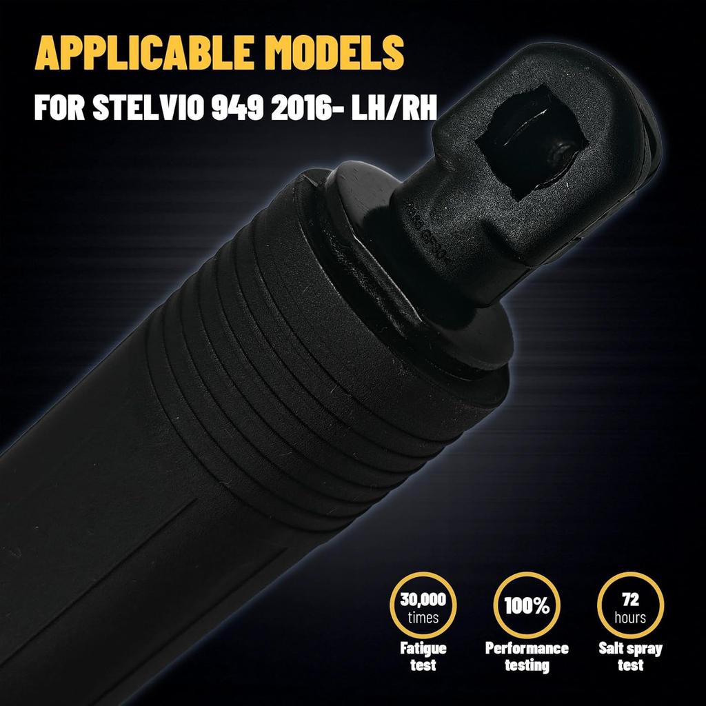 1Pcs Rear LH & RH Tailgate Power Lift Support Shock Strut Compatible with 2018-2022 Alfa-Romeo Stelvio Replacement 505603960