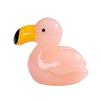 Pack of 10 Small Flamingo Duck Figurines Colorful Resins Miniature Figures Toy for Garden Landscape and Fishtank Decors