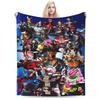 Reiwa Kamen Rider Plush Blanket Child Flannel Throw Blanket For Couch Bed Warm Soft Quality Bedspread Present