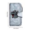 Dinosaur Print Long Wallet Forever Stylish Multi Card Holder Durable Purse