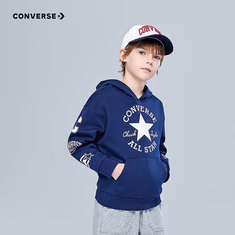 Converse Kids  Hooded Printed Sweatshirt 7
