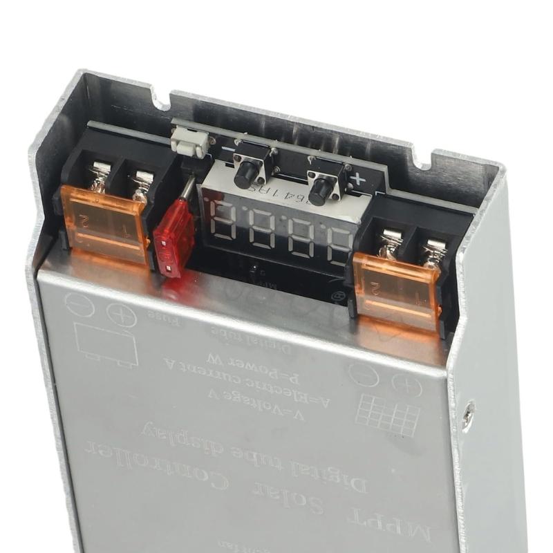 Multipurpose Advanced MPPT Charge Controllers 22A for Multiple Voltages Batteries 24V to 96V with LCD Interfaces