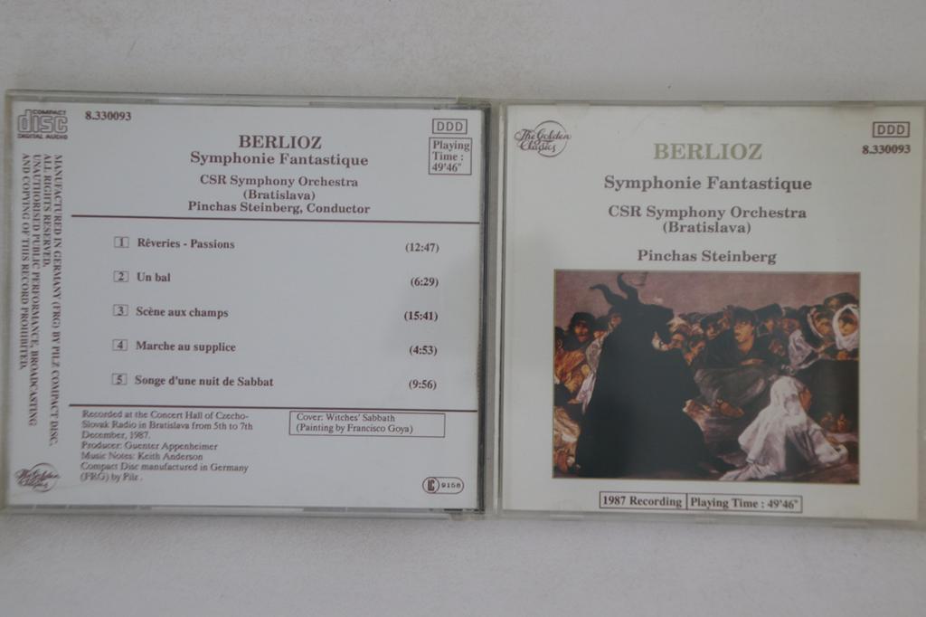 CD KEITH ANDERSON - Berlioz Symphonie Fantastique 8330093 GOLDEN CLASSICS Japan Classical Used