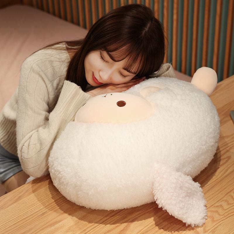 Stuffed Animal Pillow Cartoon Round Ball Sheep Plush Toy Lovely Kids Birthyday Gift Idea Perfect Gift for Special Occasions