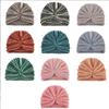 New Baby Boneless Hat, Children's Jacquard Cute Hat, Donut Fontanelle Protector, Baby Tip