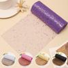 Glitter Tulle Fabric Roll 6 Inch 10 Yards Sequin Sparkling Ribbon Spool Netting for Wedding Tutu Skirt Gift Wrapping Party Decor