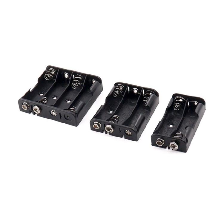 Shockproof 2/3/4/6/8 Slot LR06 Battery Holder Lightweight 2/3/4/6/8 Slots Container Battery Holder For Camping Equipment