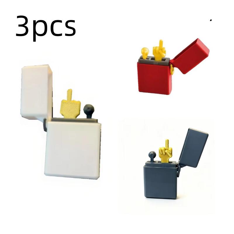 Funny Middle Finger Birthday Gift Gift Desktop Decoration 3D Printed Surprise Gift Box Middle Finger Insert Box Craft Ornament