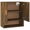 Wall Mounted Cabinet in Smoked Oak Finish 60 x 31 x 70 cm Particleboard
