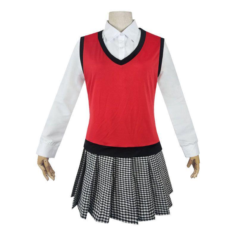 Kakegurui Midari Ikishima Outfit Exquisite School Uniform Dress Cosplay Set For Fans