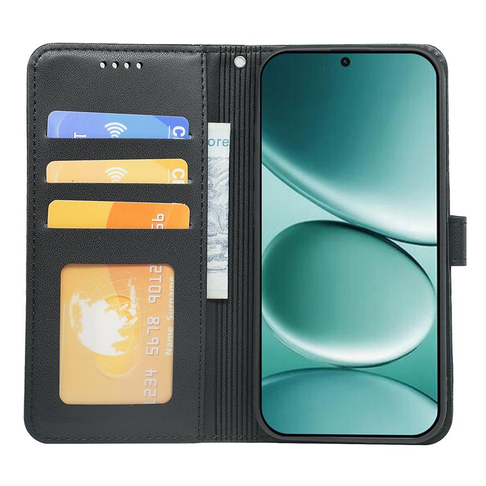 Pro Xiaomi Poco M8 Pro 5G/Redmi Note 15 Pro+ 5G (Globální) Peněženkové pouzdro Magnetické zapínání Kožený kryt na telefon s popruhem