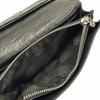 Very Good CHROME HEARTS Purse Judy Cross button long wallet black leather mens Used