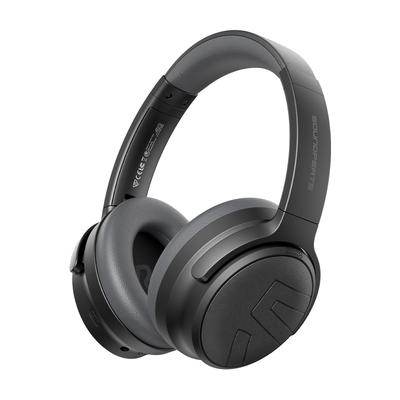 SOUNDPEATS Space Pro Audio Sans Fil Compatible Réduction Active du Bruit Jusqu'à 40mm 10mm Double Transducteur Jusqu'à 151 Heures de Lecture Musicale Support Multipoint