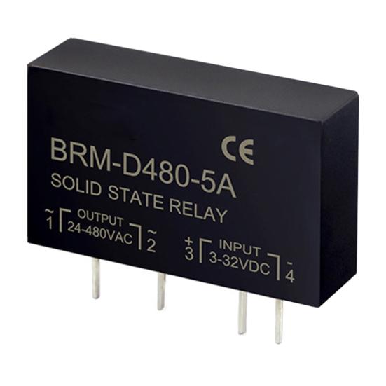 

BRM-D480 Електрична друкована плата 5A з контактами DC-AC Solid State Relay SSR