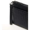 Daks Black Handcrafted Mesh Medium Clutch Bag Dbba3e725bk