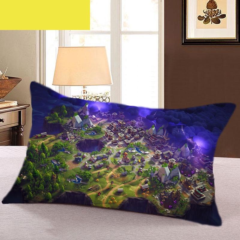 Pillow Around Case Animation Games Rectangular Cover Pillowcase